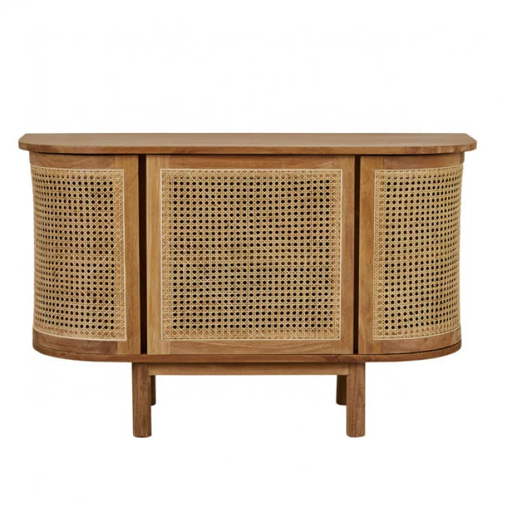 Willow Curve Small Buffet by GlobeWest from Make Your House A Home Premium Stockist. Furniture Store Bendigo. 20% off Globe West Sale. Australia Wide Delivery.