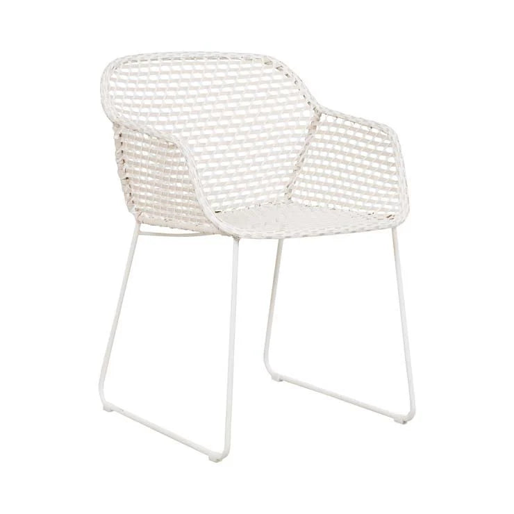 Cabana Link Dining Arm Chair by GlobeWest from Make Your House A Home Premium Stockist. Outdoor Furniture Store Bendigo. 20% off Globe West. Australia Wide Delivery.