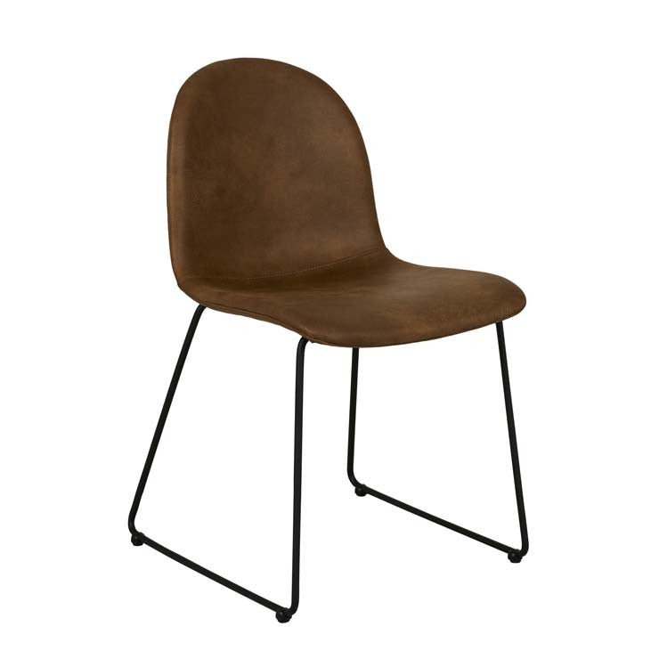 Smith Sleigh Dining Chair by GlobeWest from Make Your House A Home Premium Stockist. Furniture Store Bendigo. 20% off Globe West Sale. Australia Wide Delivery.