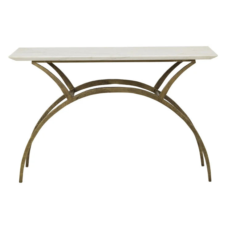 Verona Crescent Console by GlobeWest from Make Your House A Home Premium Stockist. Furniture Store Bendigo. 20% off Globe West Sale. Australia Wide Delivery.