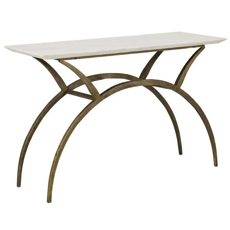 Verona Crescent Console by GlobeWest from Make Your House A Home Premium Stockist. Furniture Store Bendigo. 20% off Globe West Sale. Australia Wide Delivery.