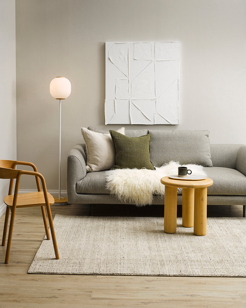 Emmett Pumic Rug from Baya Furtex Stockist Make Your House A Home, Furniture Store Bendigo. Free Australia Wide Delivery. Mulberi Rugs.