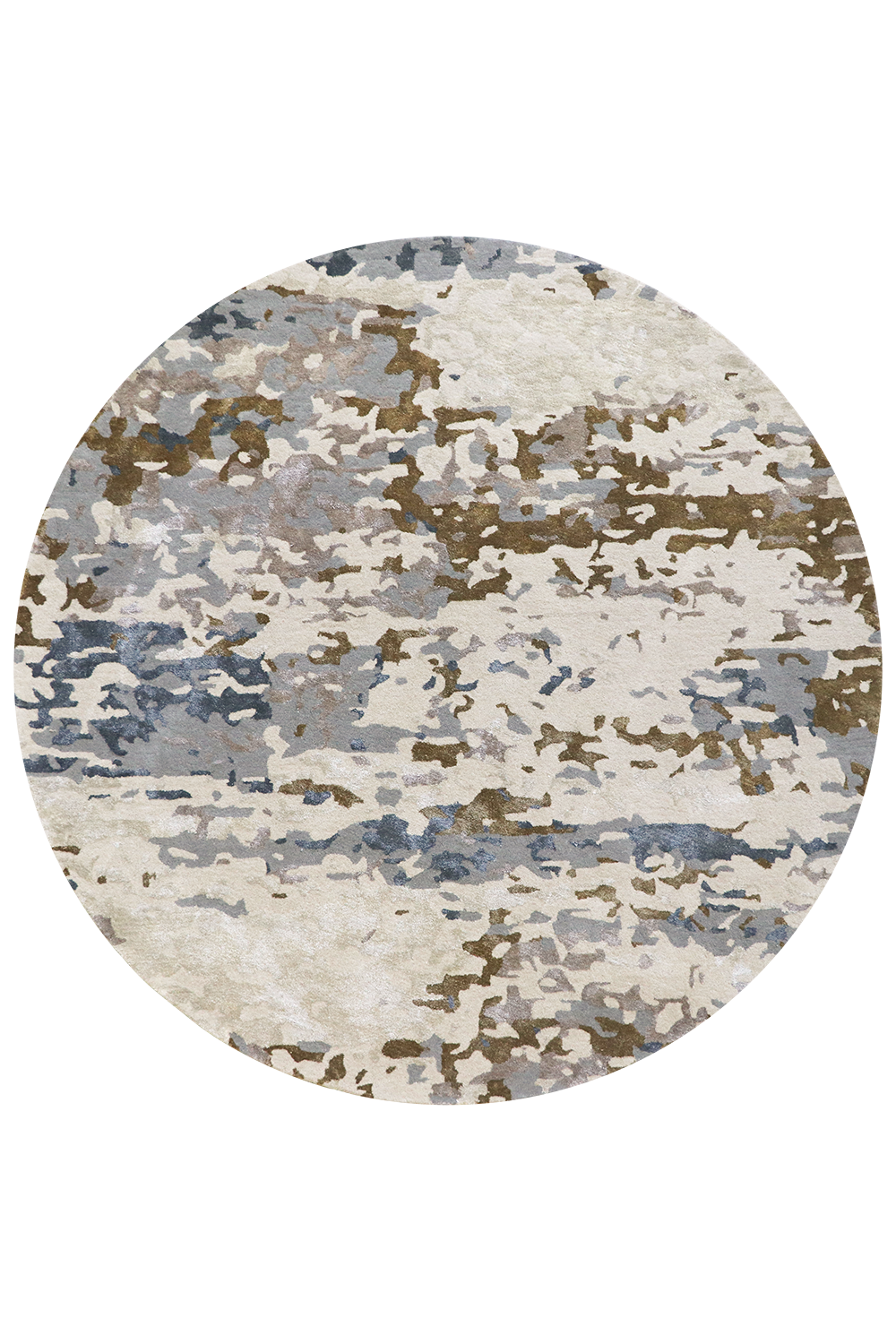 Fleur Round Rug from Baya Furtex Stockist Make Your House A Home, Furniture Store Bendigo. Free Australia Wide Delivery. Mulberi Rugs.