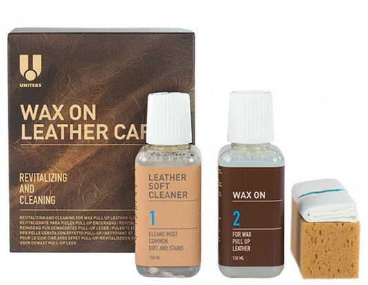 Uniters Wax On Leather Care Kit from Make Your House A Home. Furniture Store Bendigo. Leather Master. Multimaster Australia.