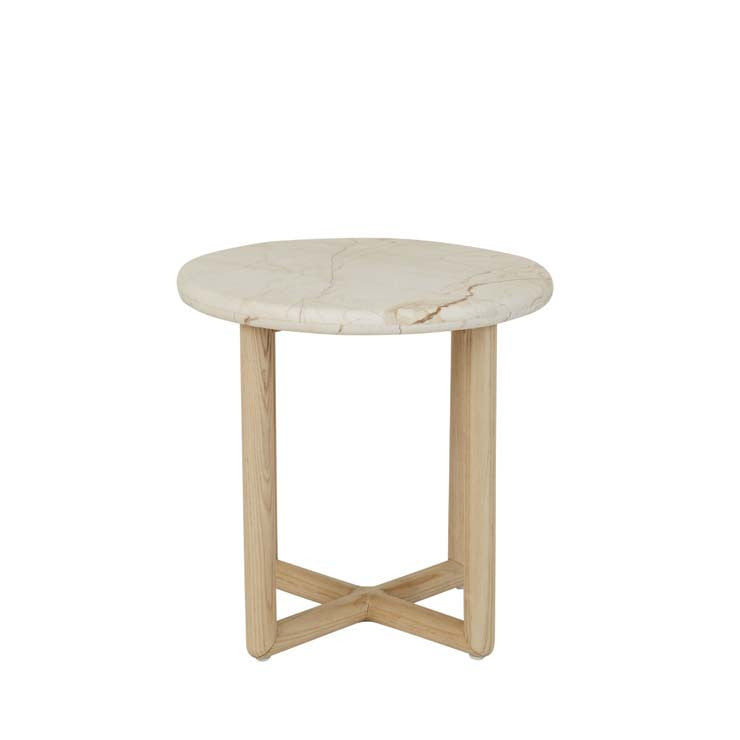 Camille Marble Side Table by GlobeWest from Make Your House A Home Premium Stockist. Furniture Store Bendigo. 20% off Globe West Sale. Australia Wide Delivery.