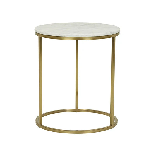 Elle Round Side Table by GlobeWest from Make Your House A Home Premium Stockist. Furniture Store Bendigo. 20% off Globe West Sale. Australia Wide Delivery.