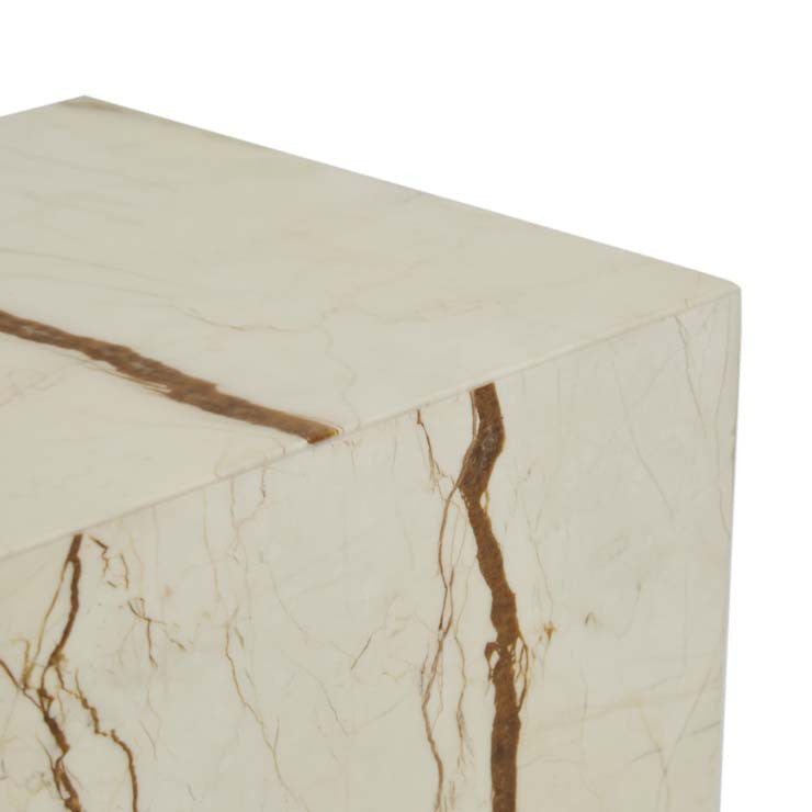 Elle Block Square Side Table by GlobeWest from Make Your House A Home Premium Stockist. Furniture Store Bendigo. 20% off Globe West Sale. Australia Wide Delivery.