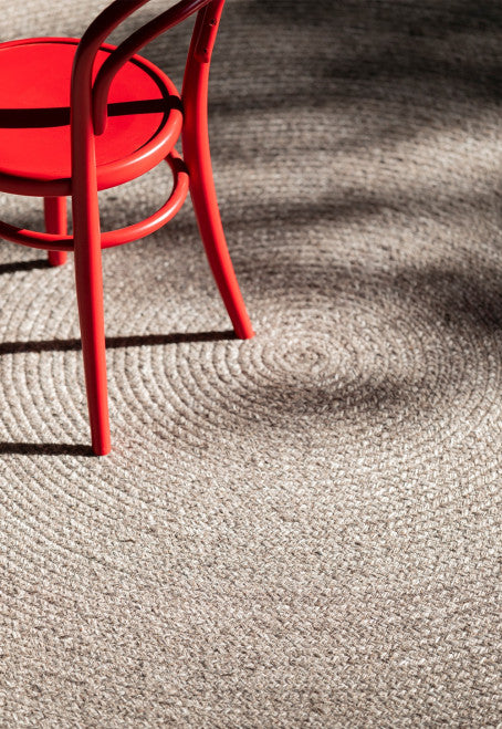 Nordic Driftwood Round Rug by Bayliss Rugs available from Make Your House A Home. Furniture Store Bendigo. Rugs Bendigo.