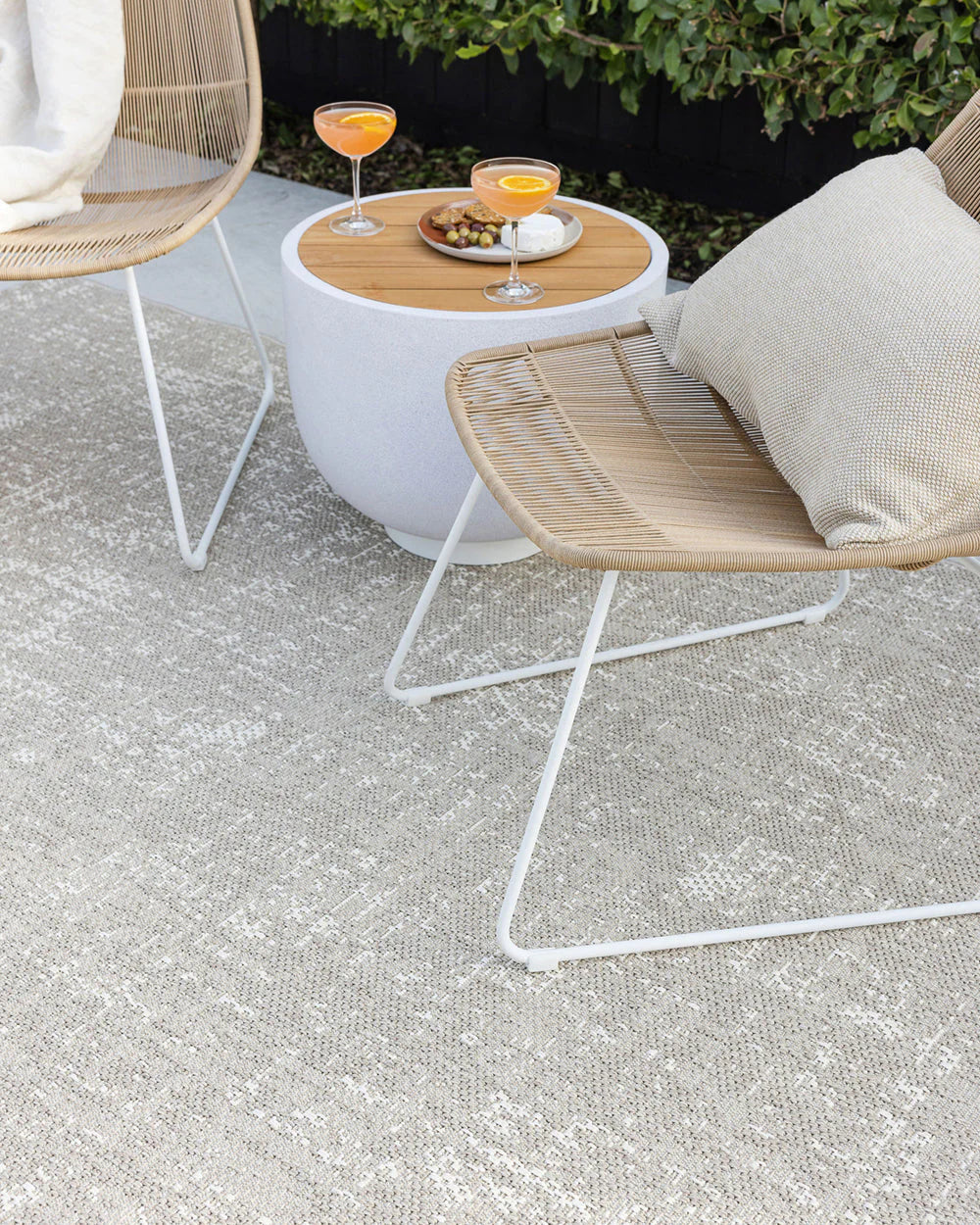 Rattan Outdoor Floor Rug by Baya – Make Your House A Home