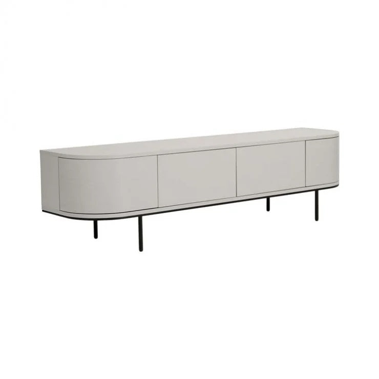 Orson Round Entertainment Unit by GlobeWest from Make Your House A Home Premium Stockist. Furniture Store Bendigo. 20% off Globe West Sale. Australia Wide Delivery.